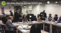 Sản Phẩm Ống Hút Bột Gạo OHUGA được giới thiệu đến khách hàng Ấn Độ
